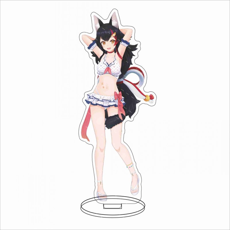16CM Anime Hololive Shirakami  - đánh giá và giá Figma Stand Set
