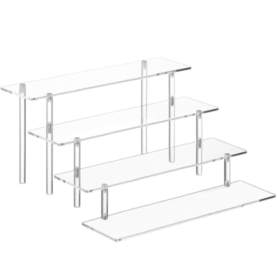4 Tier Acrylic Perfume Organiz - đánh giá và giá Display Risers Set