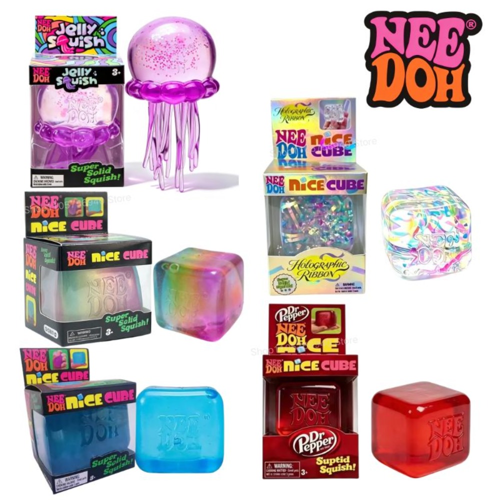 Schylling Nee Doh Jellyfish &  - đánh giá và giá Fidget Cube Original