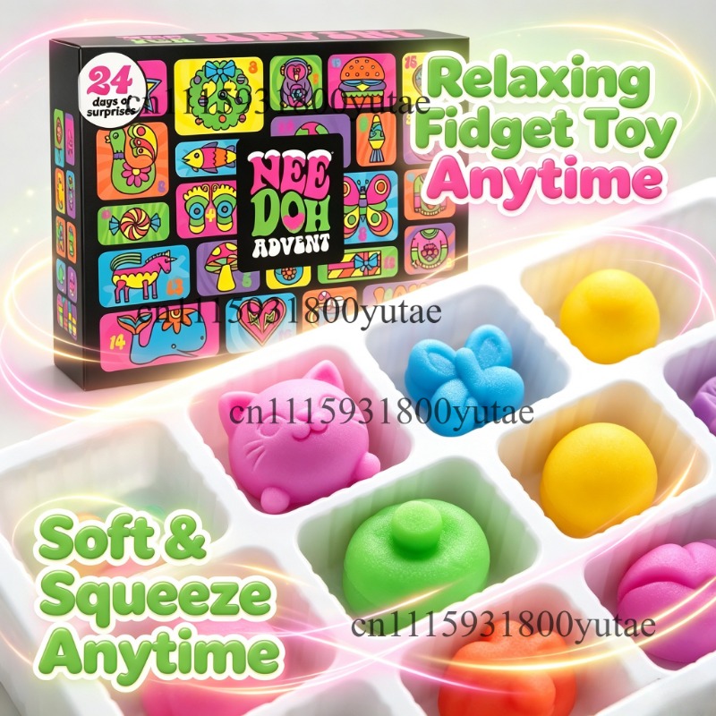 Christmas Advent Calendar Blin - đánh giá và giá Fidget Cube Original