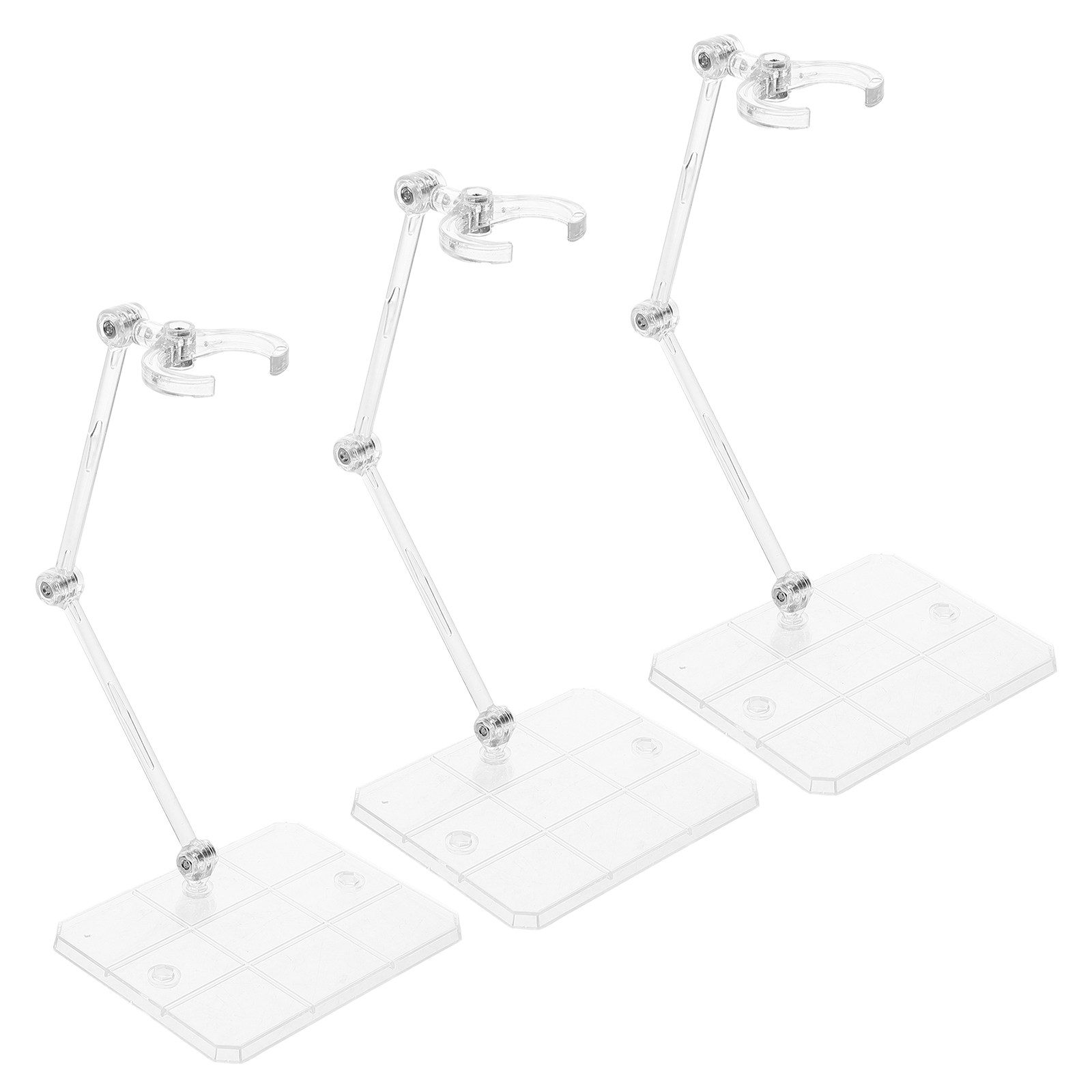 3Pcs Transparent Figure Suppor - đánh giá và giá Action Figure Stand