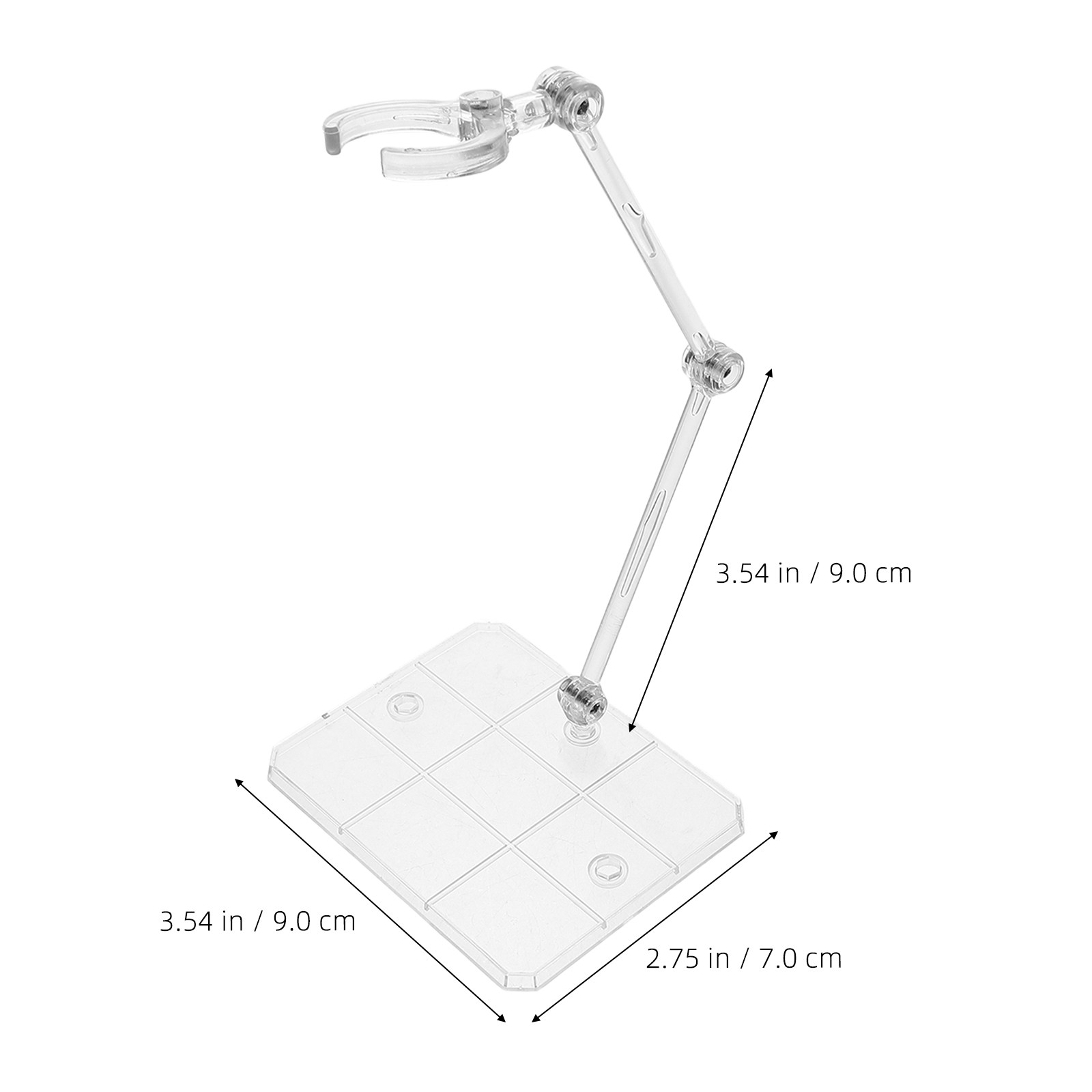 3Pcs Transparent Figure Suppor - đánh giá và giá Action Figure Stand