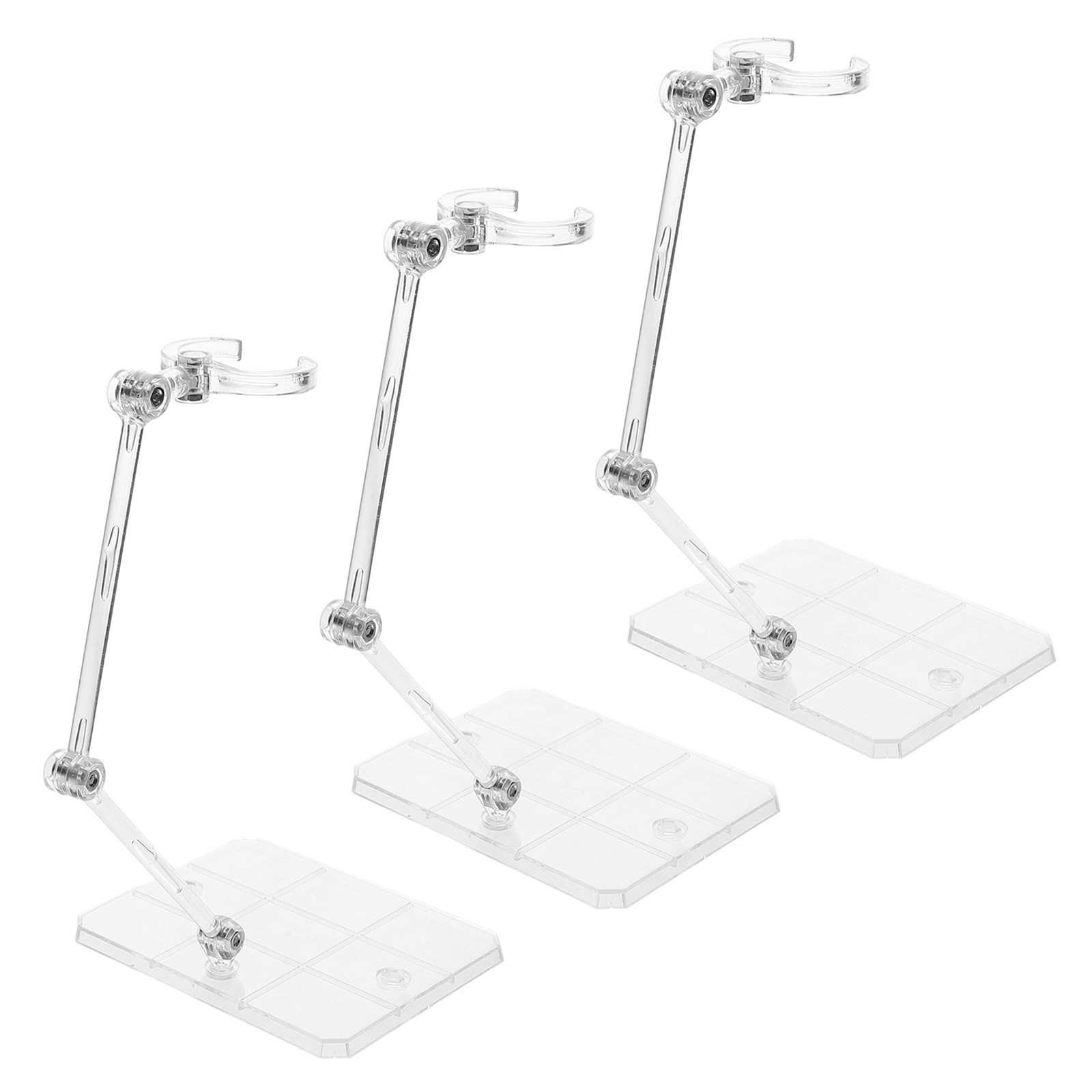 3Pcs Transparent Figure Suppor - đánh giá và giá Action Figure Stand