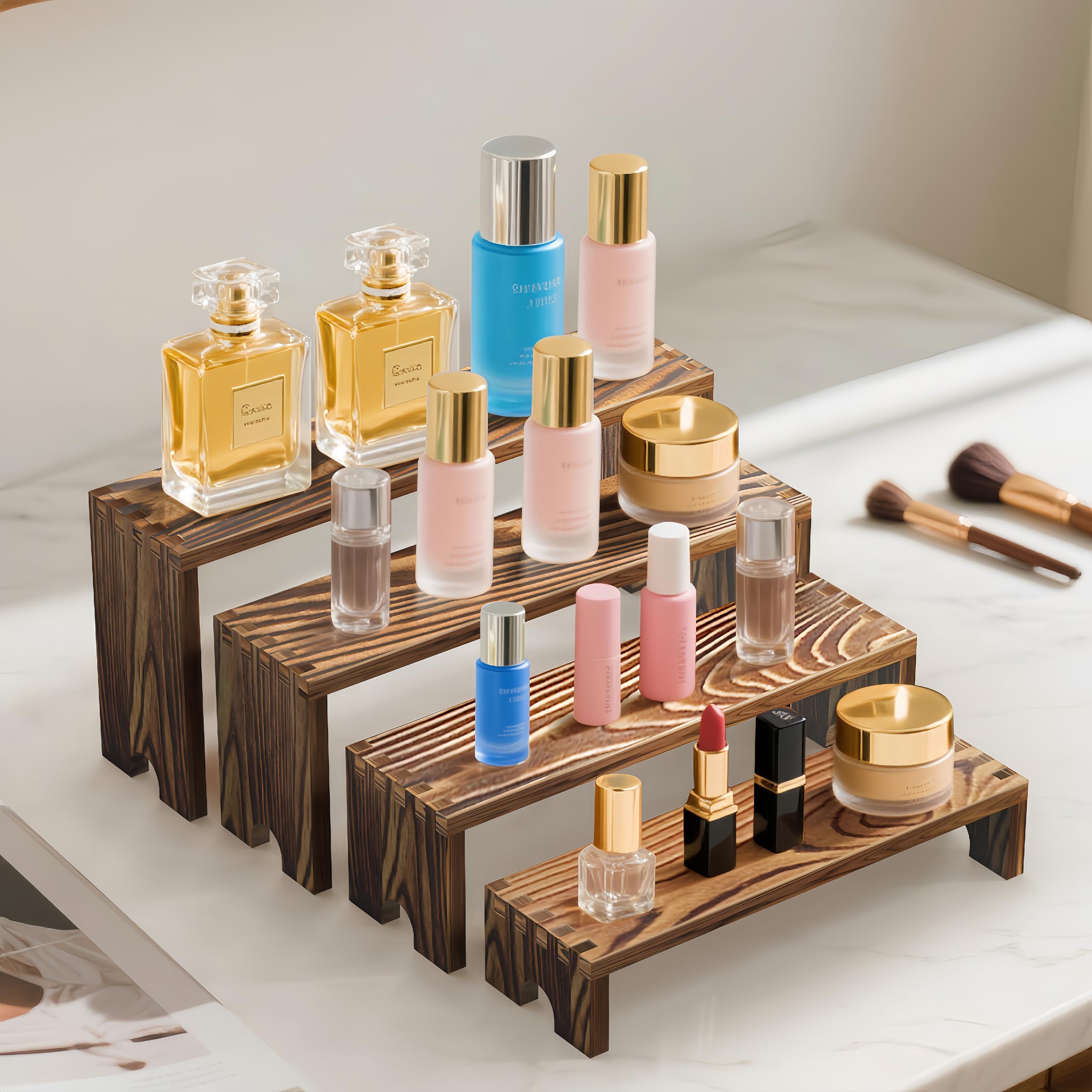 2 Set Wooden Tiered Risers Dis - đánh giá và giá Display Risers Set